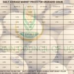 Daily Average Grain Prices July 21,2025